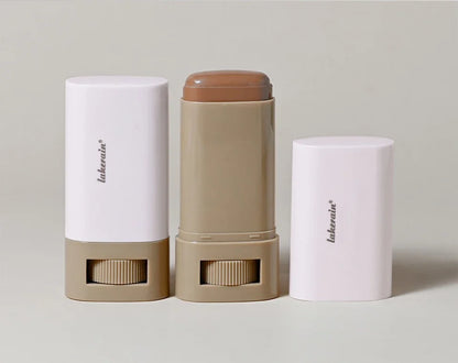 Bâton de crème de fond de teint imperméable et durable, contrôle de l'huile, couverture, acné, maquillage, lisse, hydrater, correcteur, sérum, baume, 6 documents