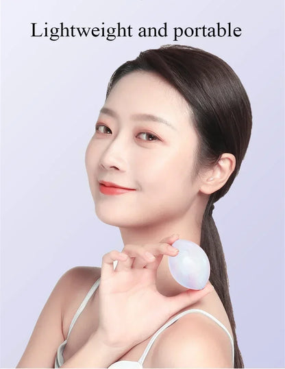 Masseur oculaire à lumière rouge Led, thérapie, Massage du visage, soulage la Fatigue, réduit les cernes, gonflement des lignes, Patch Anti-rides