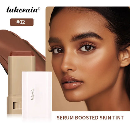 Bâton de crème de fond de teint imperméable et durable, contrôle de l'huile, couverture, acné, maquillage, lisse, hydrater, correcteur, sérum, baume, 6 documents