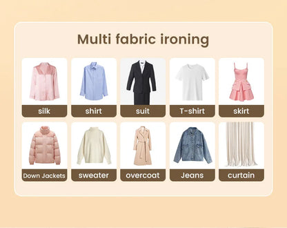 Machine à repasser à la main à la main 1500W Machine à repasser à main à plier pour vêtements Machine à repasser verticale portable à chaleur rapide pour vêtements