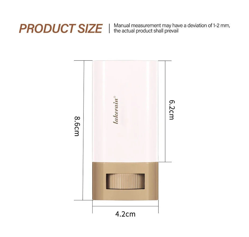 Bâton de crème de fond de teint imperméable et durable, contrôle de l'huile, couverture, acné, maquillage, lisse, hydrater, correcteur, sérum, baume, 6 documents