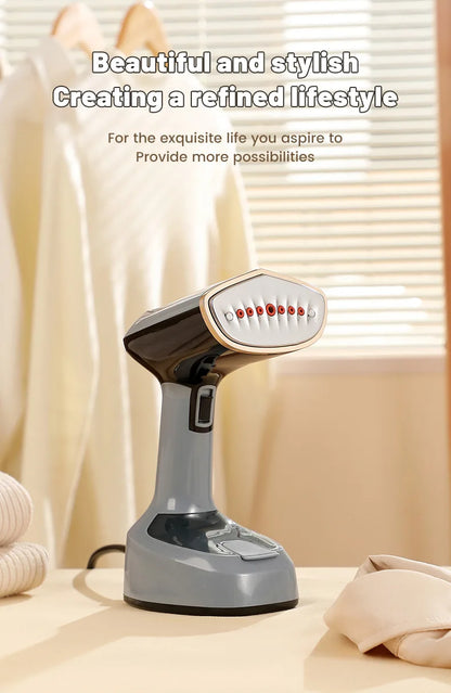 Machine à repasser à la main à la main 1500W Machine à repasser à main à plier pour vêtements Machine à repasser verticale portable à chaleur rapide pour vêtements