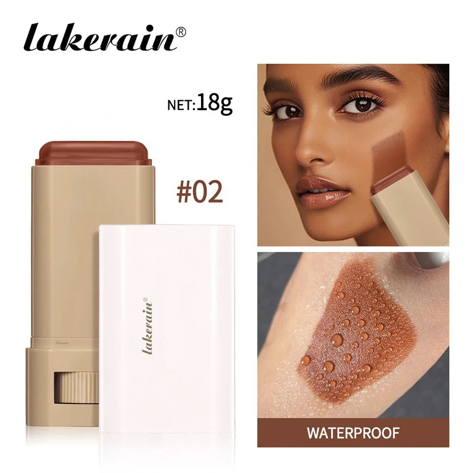 Bâton de crème de fond de teint imperméable et durable, contrôle de l'huile, couverture, acné, maquillage, lisse, hydrater, correcteur, sérum, baume, 6 documents